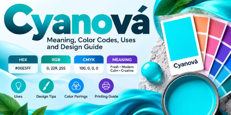 Cyanová