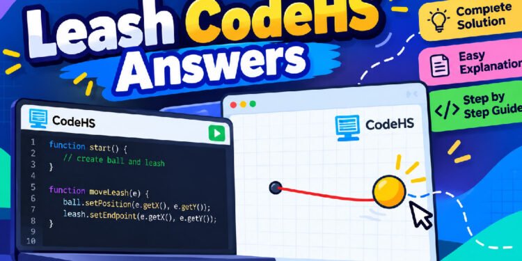 Leash CodeHS Answers